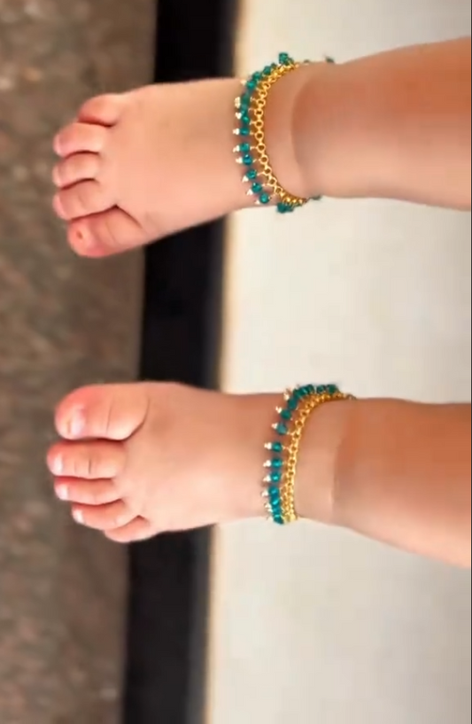 Classic Baby Anklets (pair)